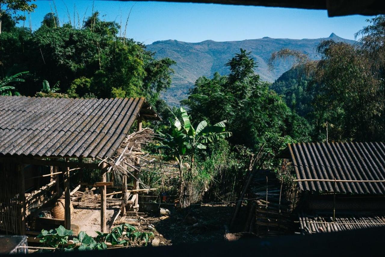 Homie House Thien Huong - Traditional Home Dồng Van Bagian luar foto