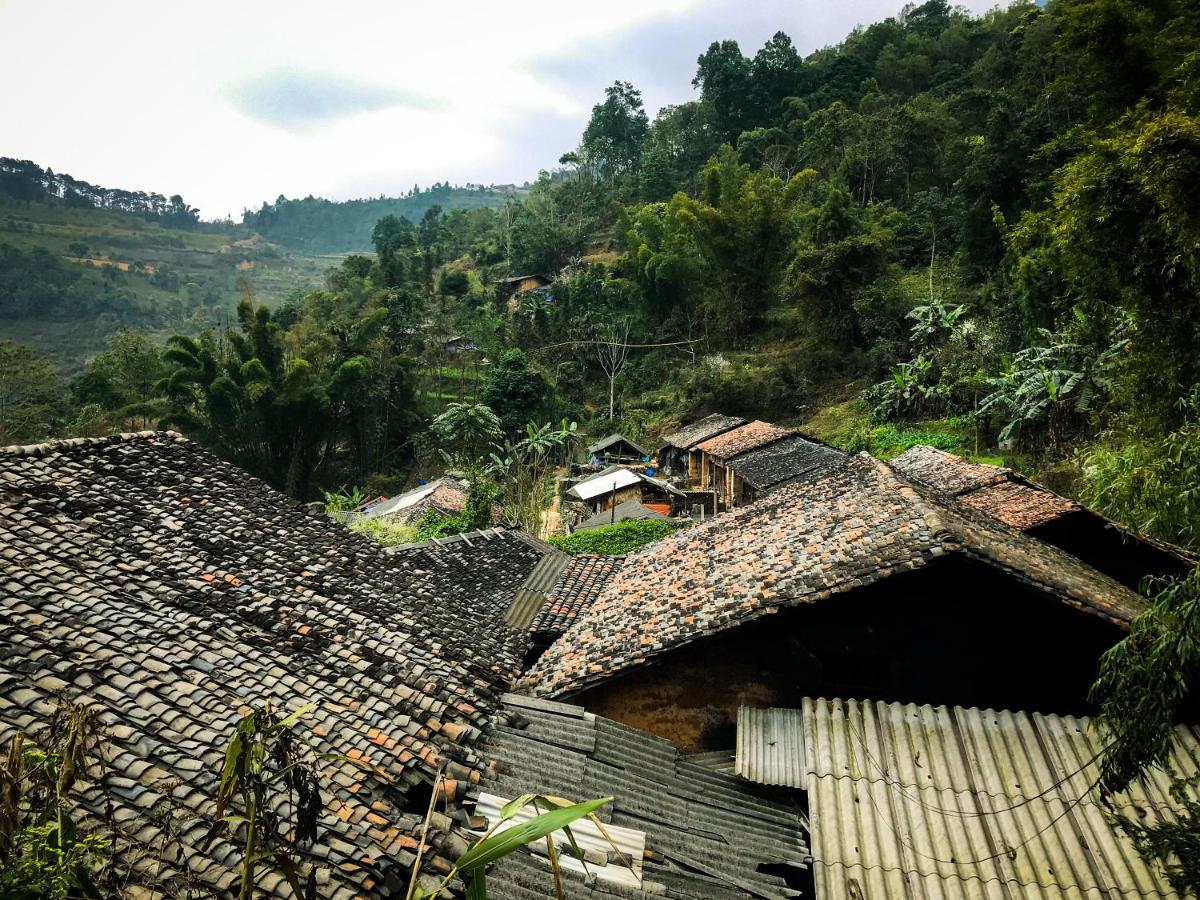 Homie House Thien Huong - Traditional Home Dồng Van Bagian luar foto