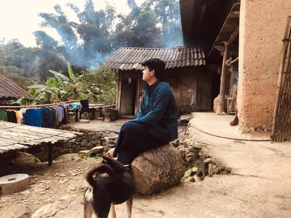 Homie House Thien Huong - Traditional Home Dồng Van Bagian luar foto