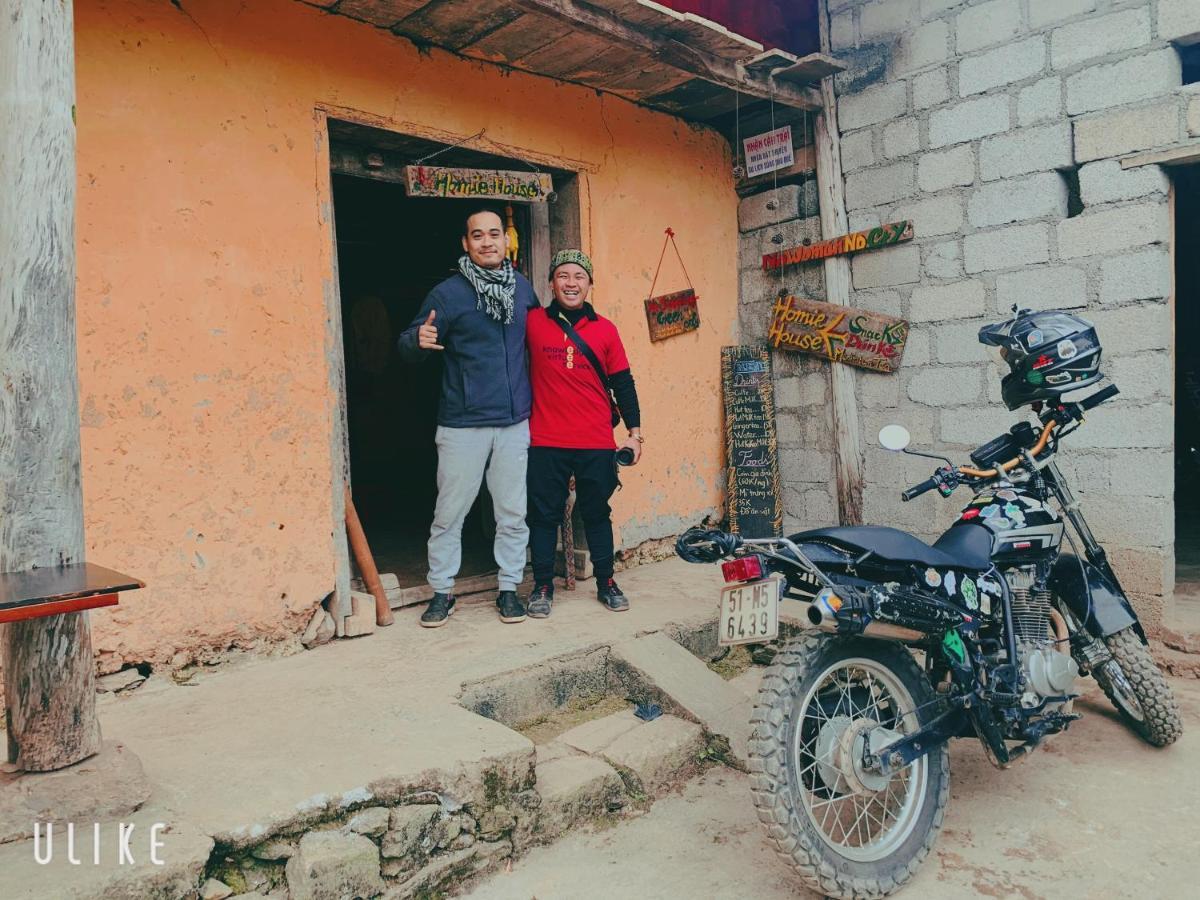 Homie House Thien Huong - Traditional Home Dồng Van Bagian luar foto