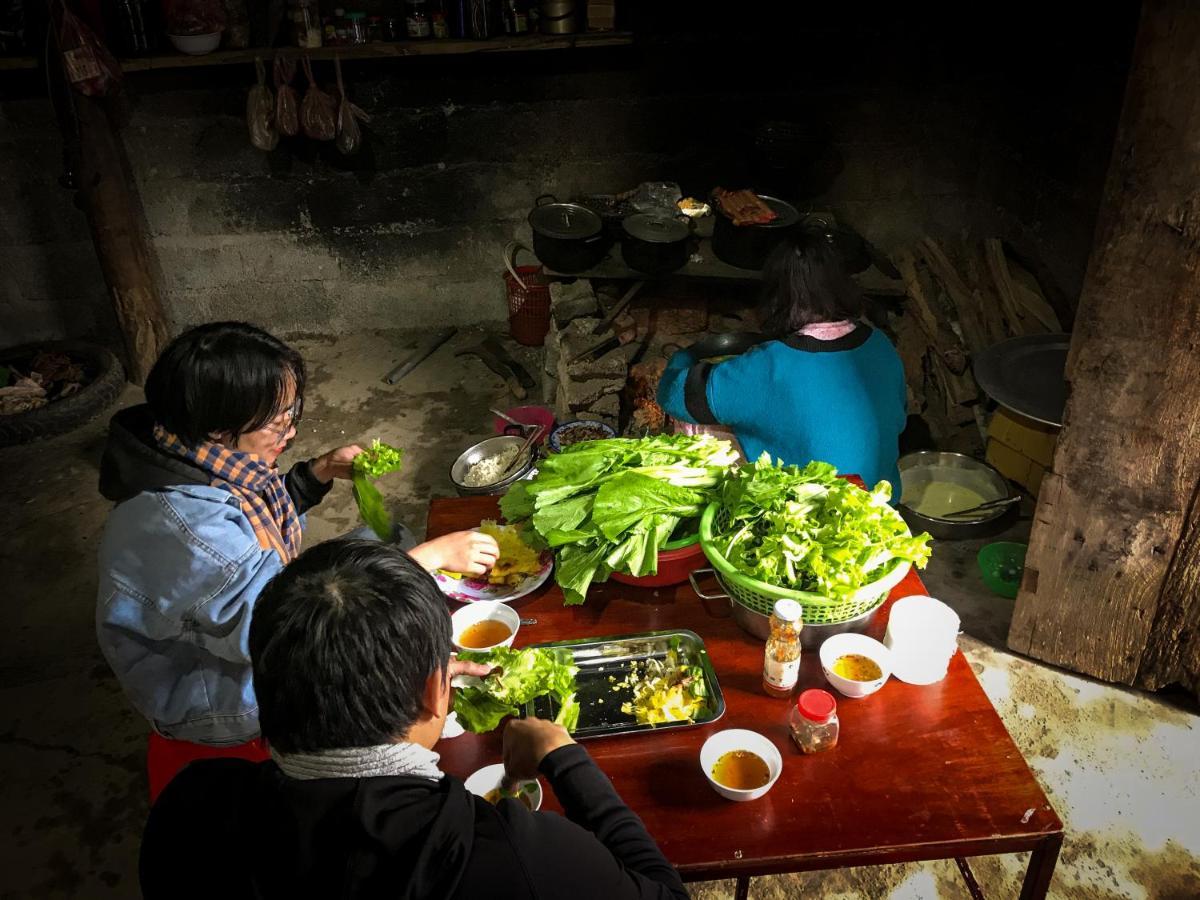 Homie House Thien Huong - Traditional Home Dồng Van Bagian luar foto