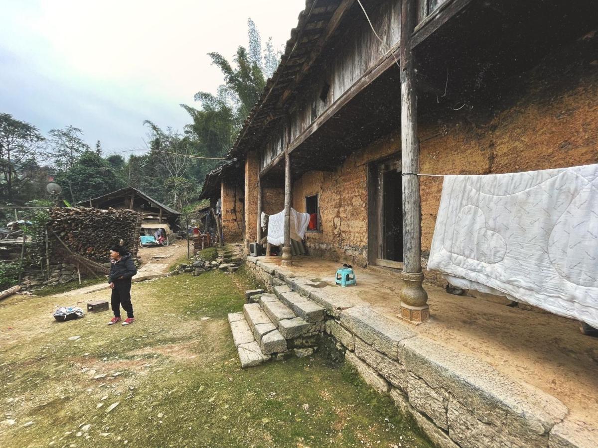 Homie House Thien Huong - Traditional Home Dồng Van Bagian luar foto